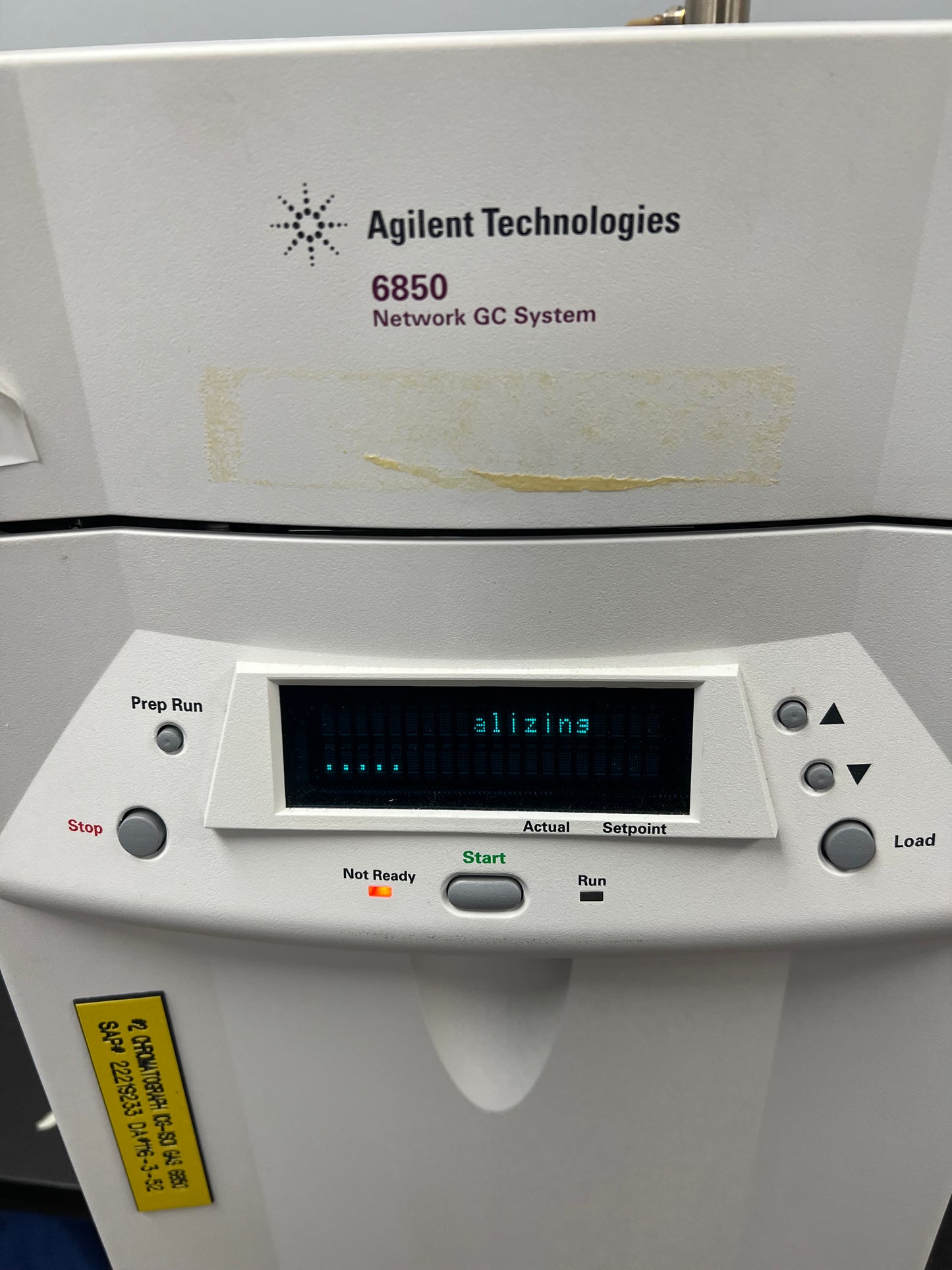 in1577-2 Agilent G2630 6850 Network GC System Gas Chromatograph FID  6850A CN11039006
