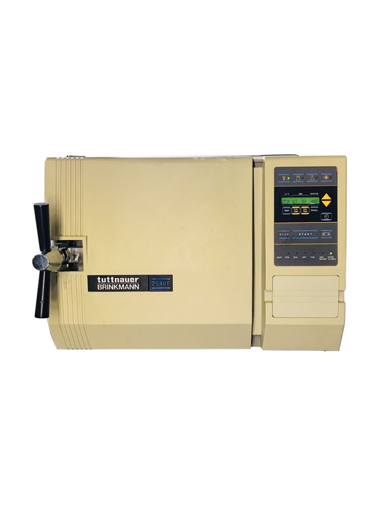 Tuttnauer 2540E Autoclave Steam Sterilizer 220v Tattoo Tested Working Warranty
