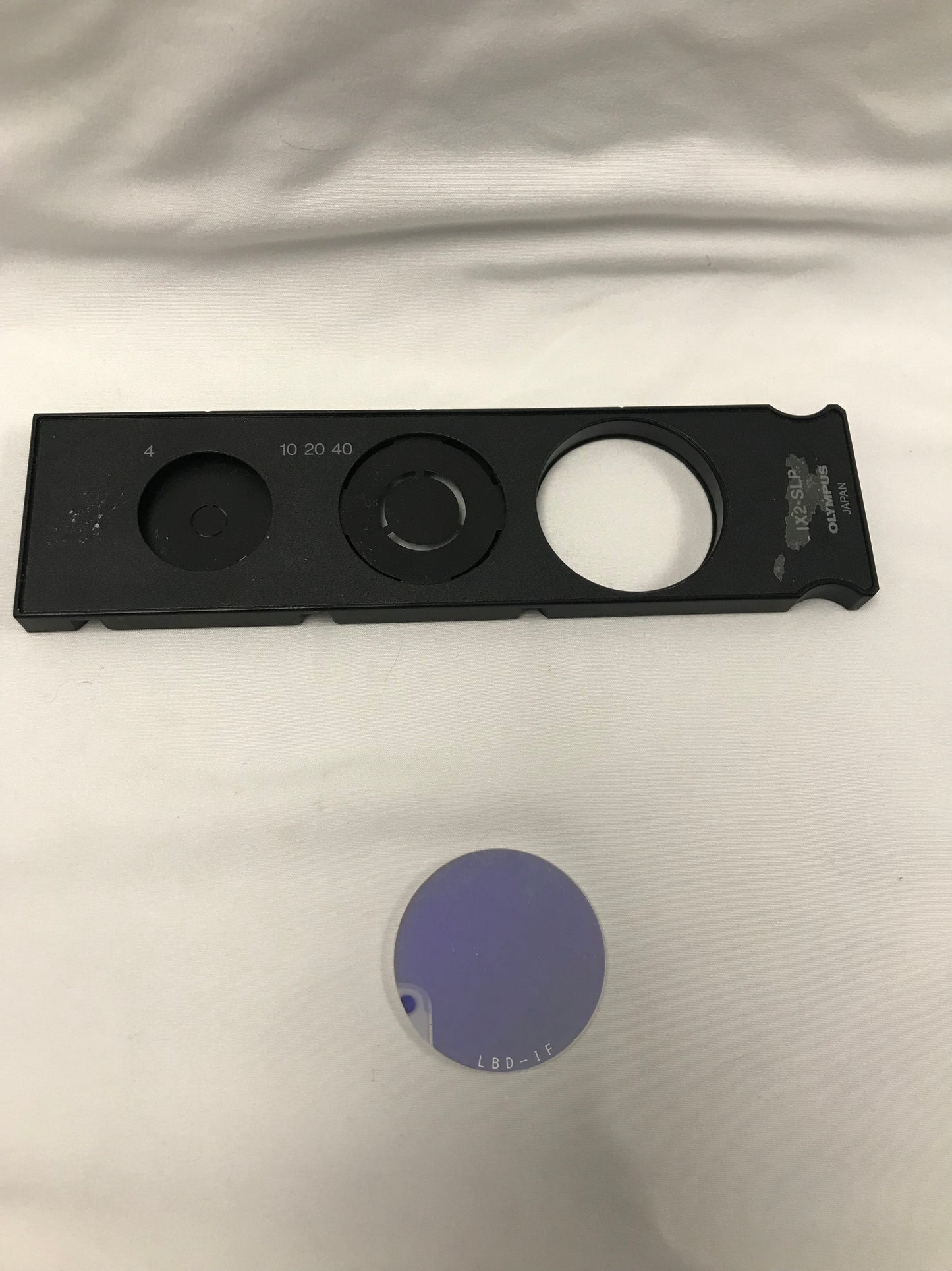 Olympus CKX41 Phase Contrast Slider and Light Filter