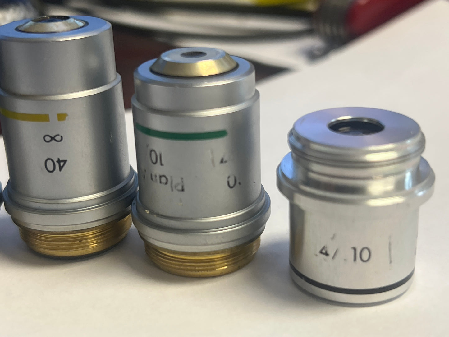 4 objective for Reichert microscope