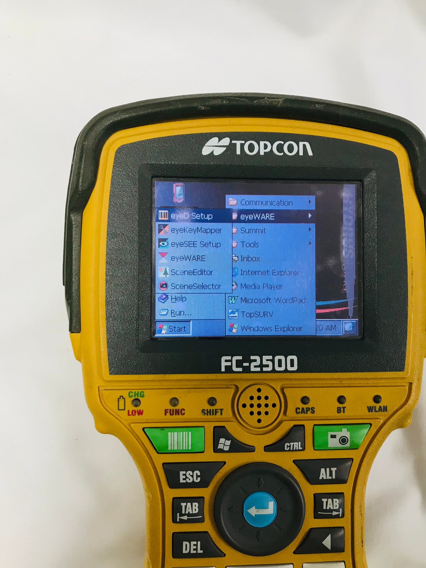 Topcon FC-2500 Field Controller Data Collector w/ TopSurv 8 FC 2500 GPS+