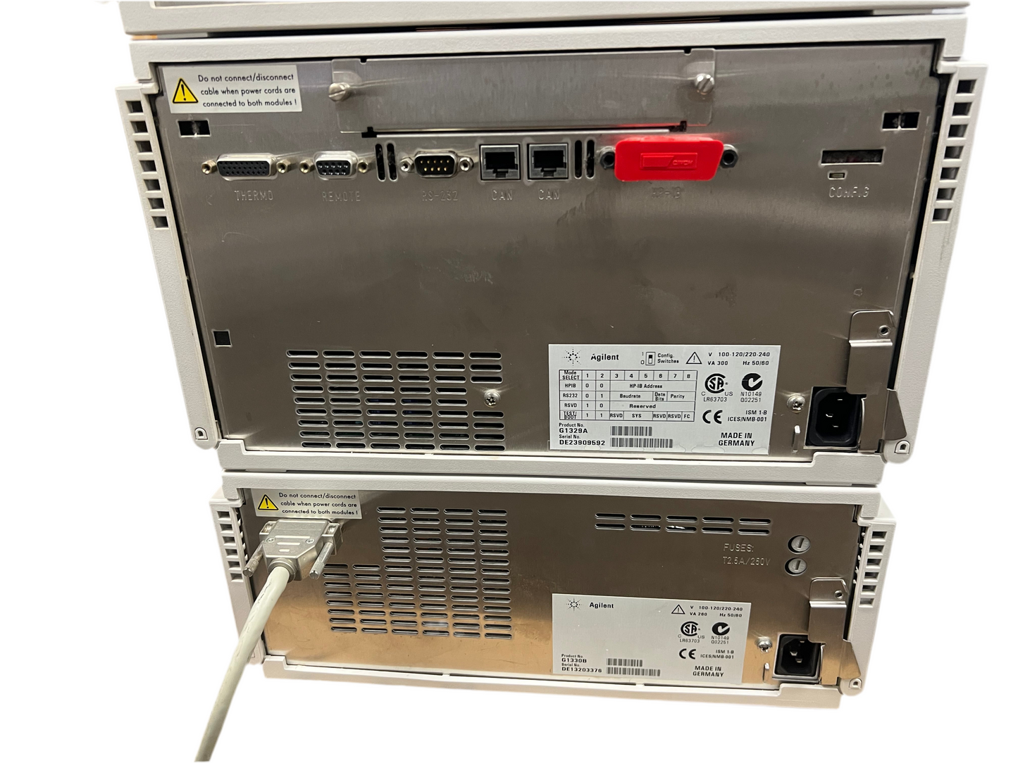 Agilent HP 1100 Series 7-piece HPLC System ALSTherm ,ALS, VWD, BinPump, Degasser ,Colcom