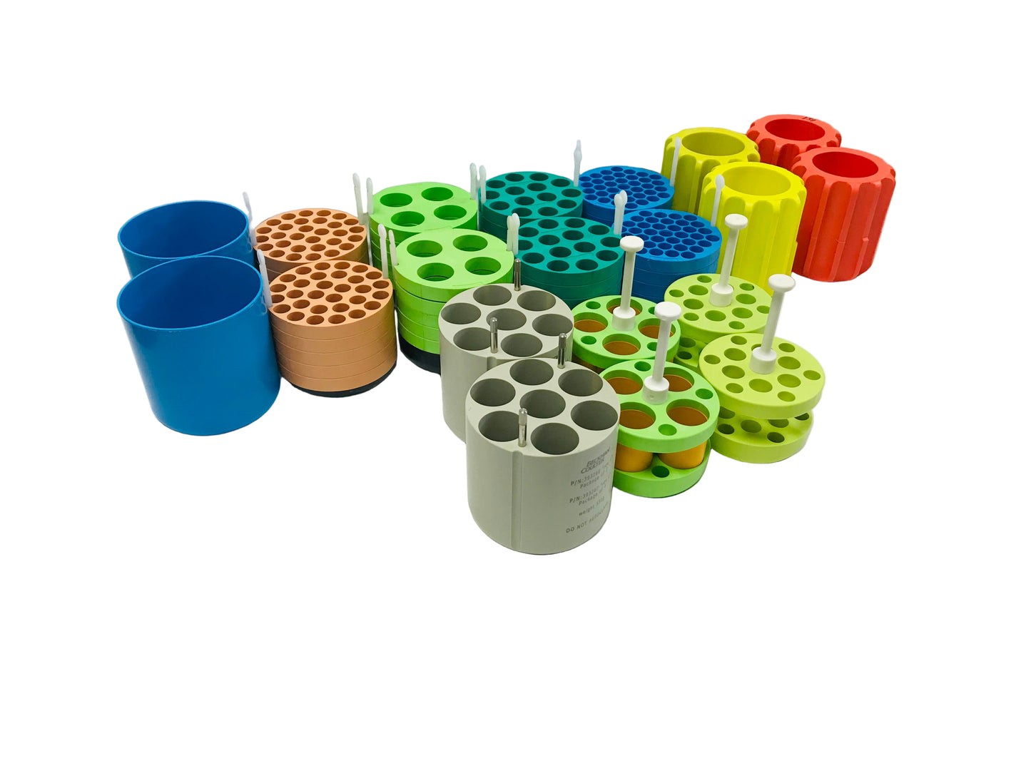 Beckman Coulter Adapters For GH-3.8, JS-4.3, SX4750 Rotor Buckets Inserts