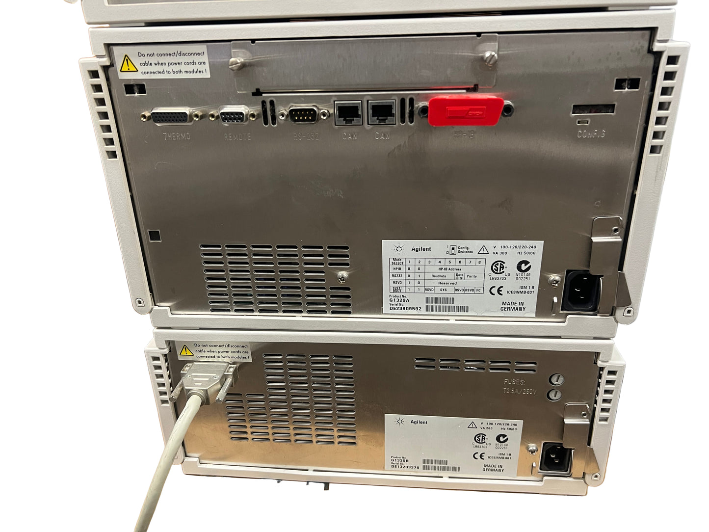 Agilent HP 1100 Series 7-piece HPLC System ALSTherm ,ALS, VWD, BinPump, Degasser ,Colcom