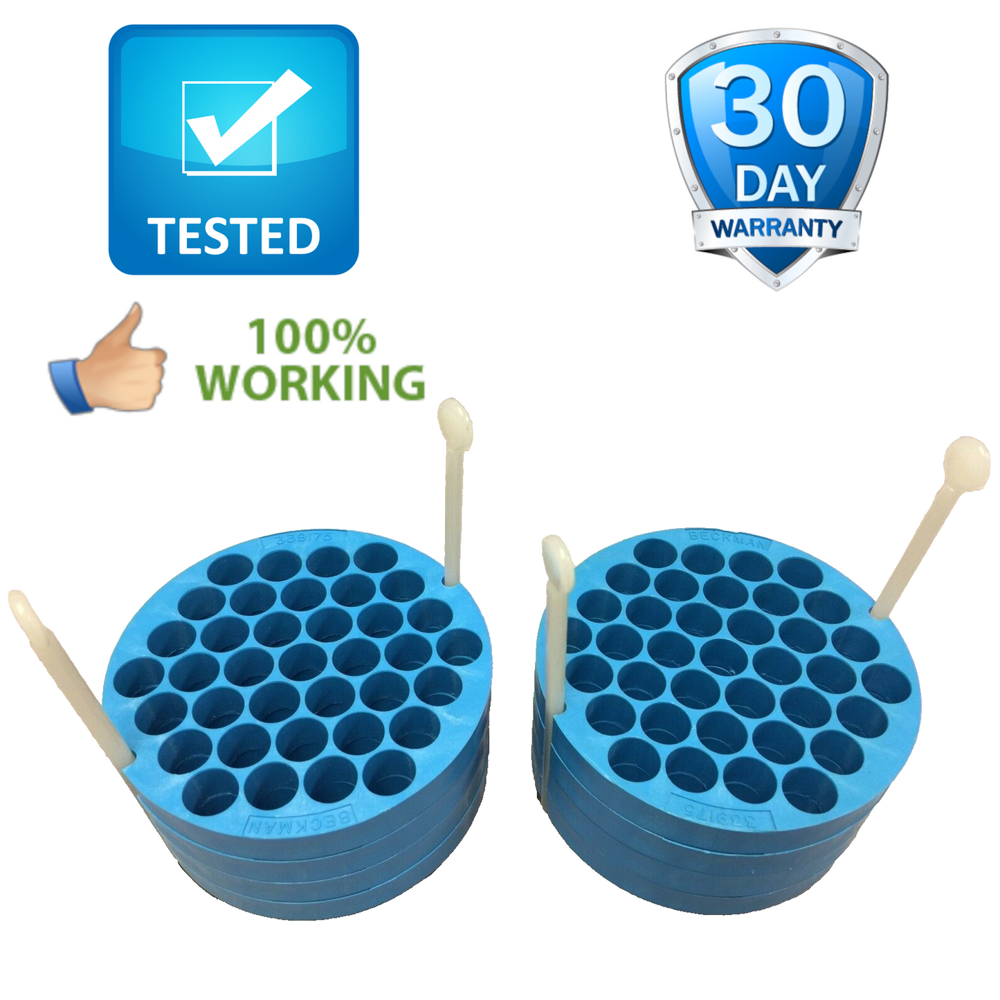 Beckman Coulter Adapters For GH-3.8, JS-4.3, SX4750 Rotor Buckets Inserts