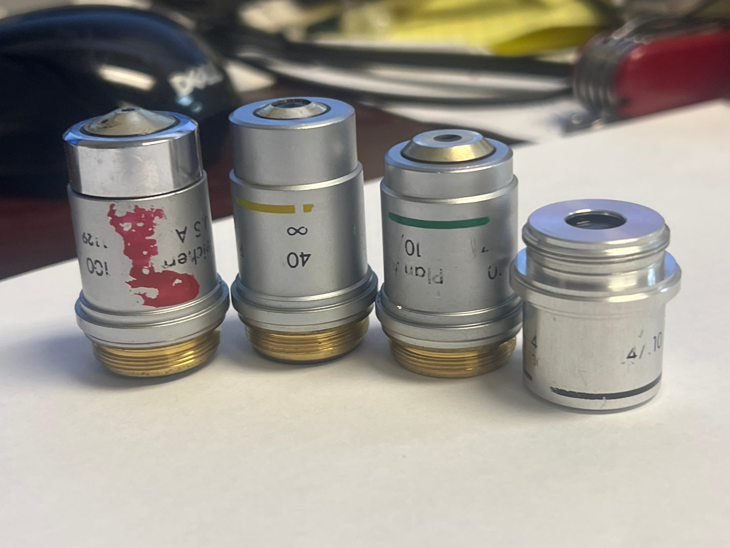 4 objective for Reichert microscope