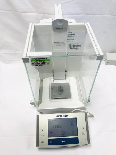 Mettler Toledo XS204 Analytical Digital Lab Balance Scale 220g X 0.1mg Working