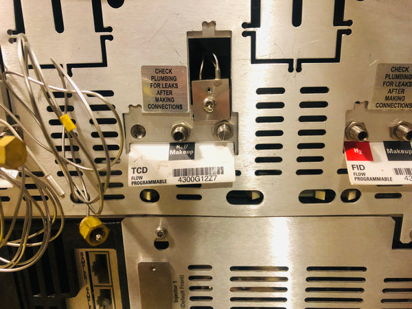 Agilent 6890N GC Gas Chromatography System HP with NPD FID
