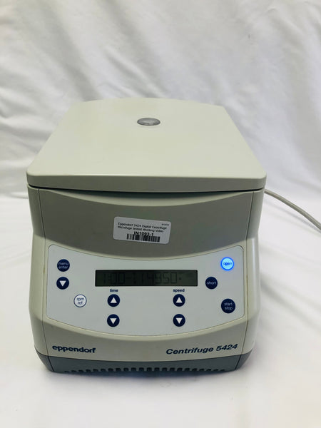 Eppendorf 5424 Digital Centrifuge with aerosol Fa 45-24-11 rotor tested