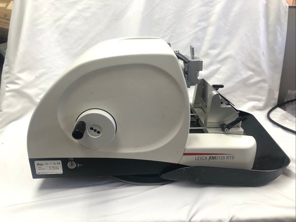 Leica RM 2125 rts Manual Rotary Microtome Tested Working Video