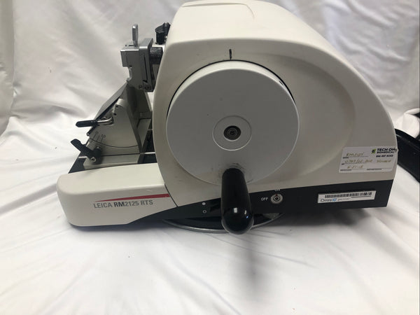 Leica RM 2125 rts Manual Rotary Microtome Tested Working Video