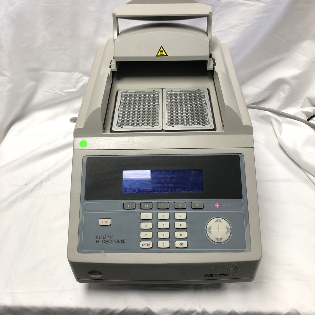 直売公式◆ Applied Biosystems GeneAmp PCR System 9700 サーマルサイクラー PCRシステム 電源コード 通電OK 動作未確認 現状品 環境測定器