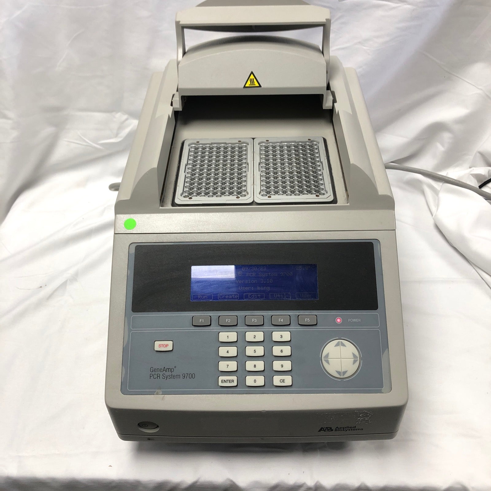 ABI Applied Biosystems GeneAmp PCR 9700 duble 96-Well Silver Thermocyc –  Zekostore.us