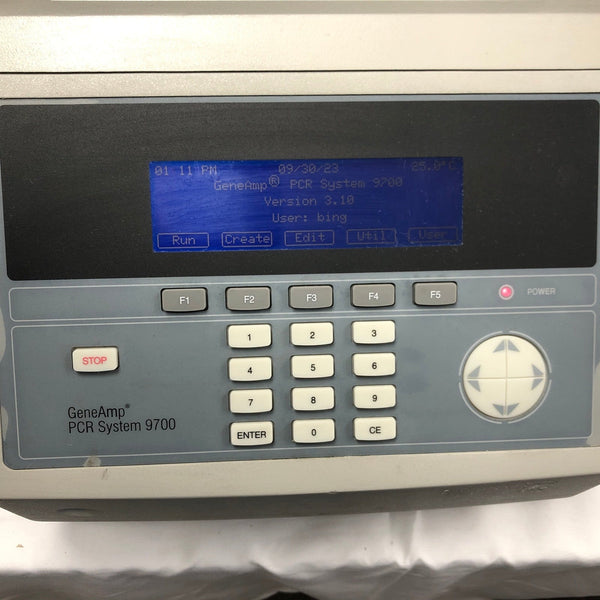 ABI Applied Biosystems GeneAmp PCR 9700  duble 96-Well Silver Thermocycler Video