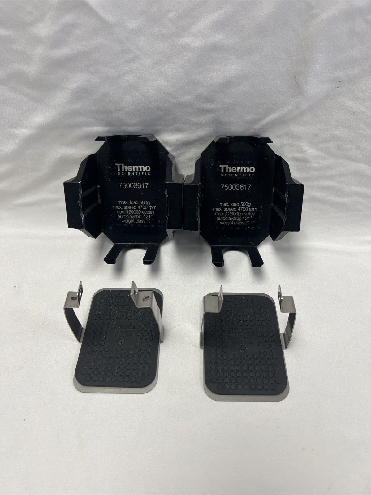Set of 2 Thermo Scientific 75003617 Microplate Buckets for TX-750