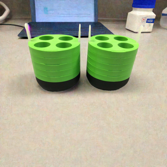 10 Beckman Coulter 345371 4x50mL Tube Swing Bucket Insert & Pads - Warranty