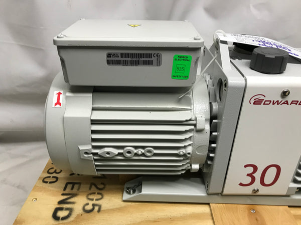 New Open Box Edwards E2M30 Dual-Stage Vacuum Pump