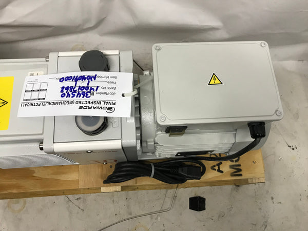 New Open Box Edwards E2M30 Dual-Stage Vacuum Pump