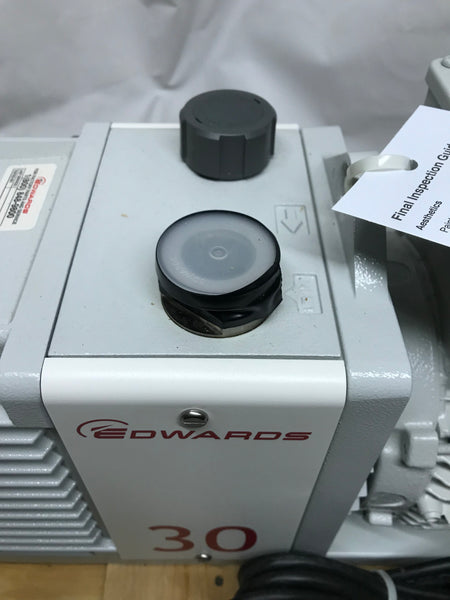 New Open Box Edwards E2M30 Dual-Stage Vacuum Pump