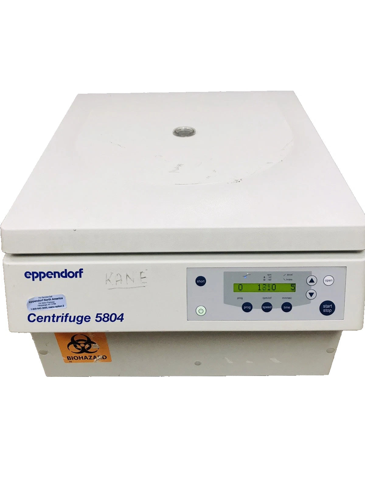 Eppendorf 5804 Centrifuge Lab Equipment A-4-44 Rotor Buckets Tested Working