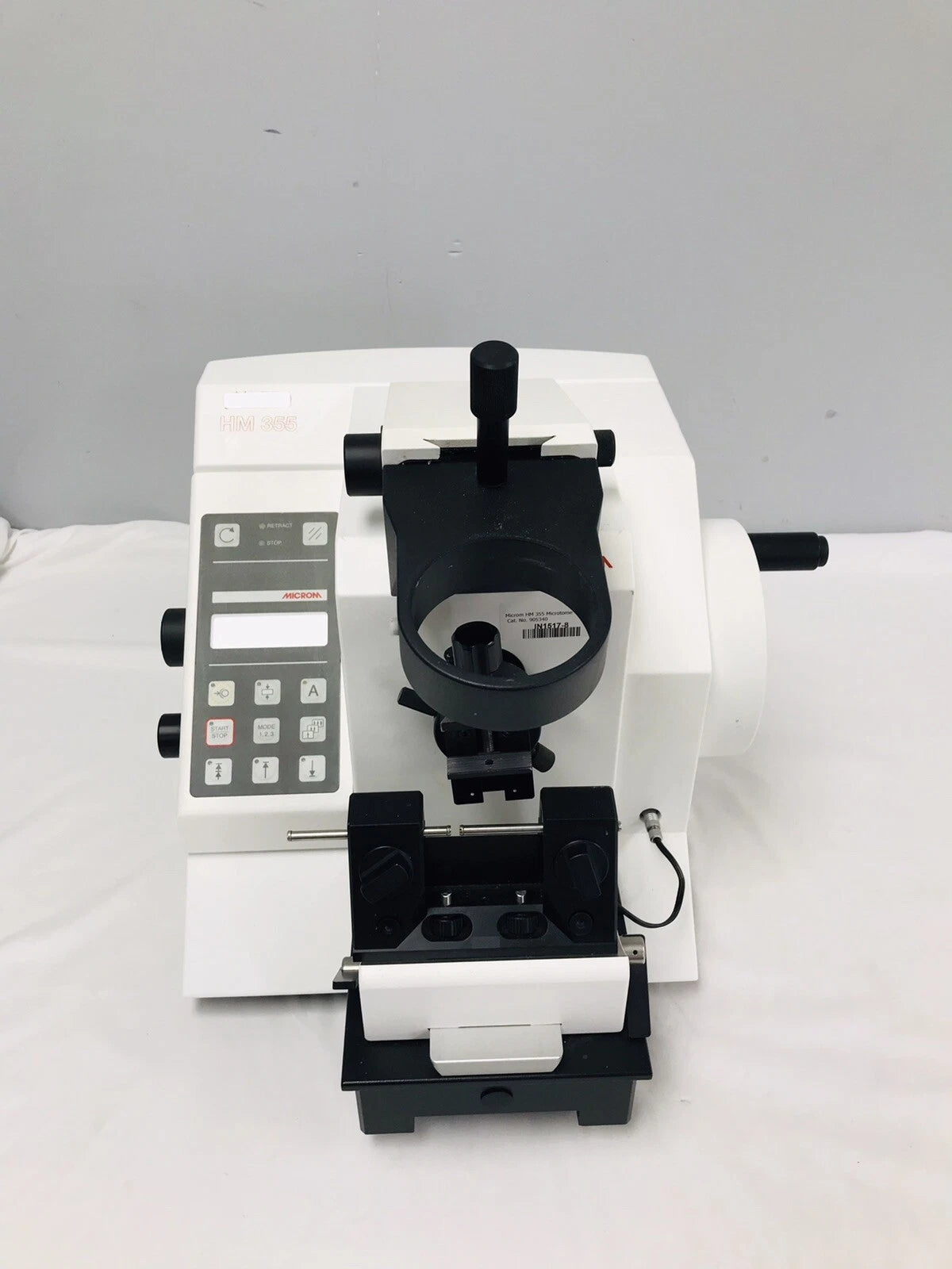 Microm HM 355 S Rotary Microtome with Stereoscope Holder | As Is for Parts