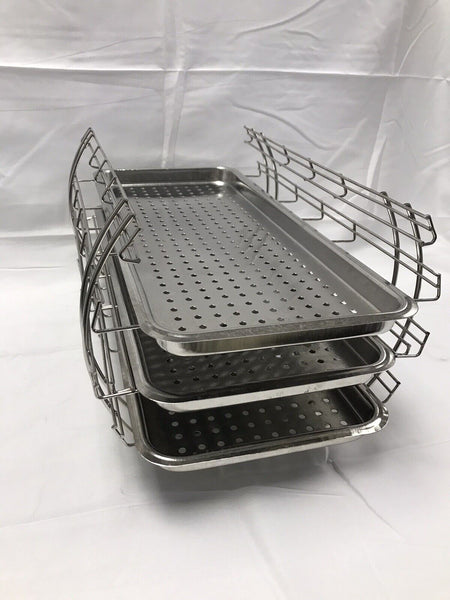 Genuine Tuttnauer 2540 Autoclave Rack & (3) Tray Support Steam Sterilizer Shelf