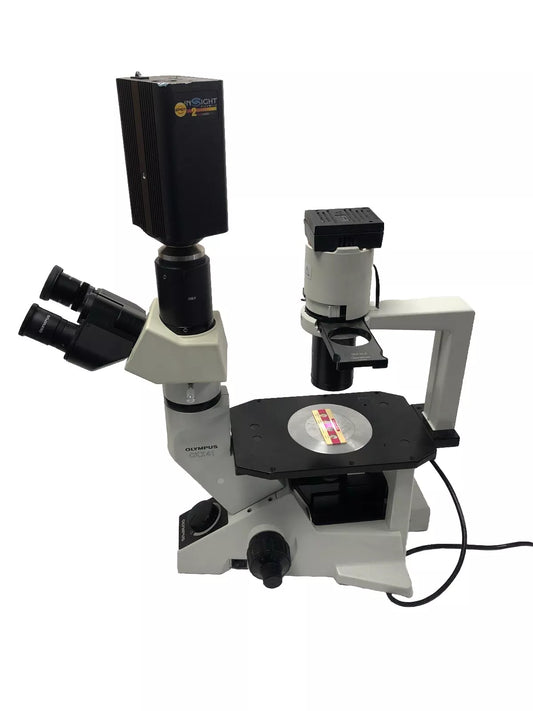 Olympus CKX41 Inverted Microscope with Phase Contrast 4 objective 4,10,20,40