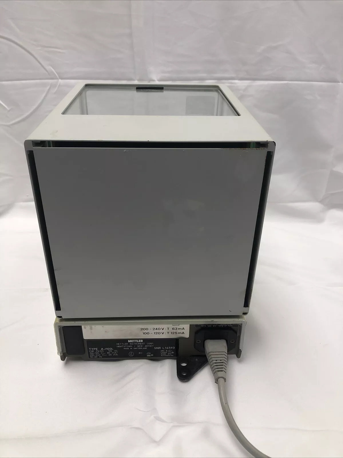 Mettler AJ100 Laboratory Analytical Balance Scale Tested Working