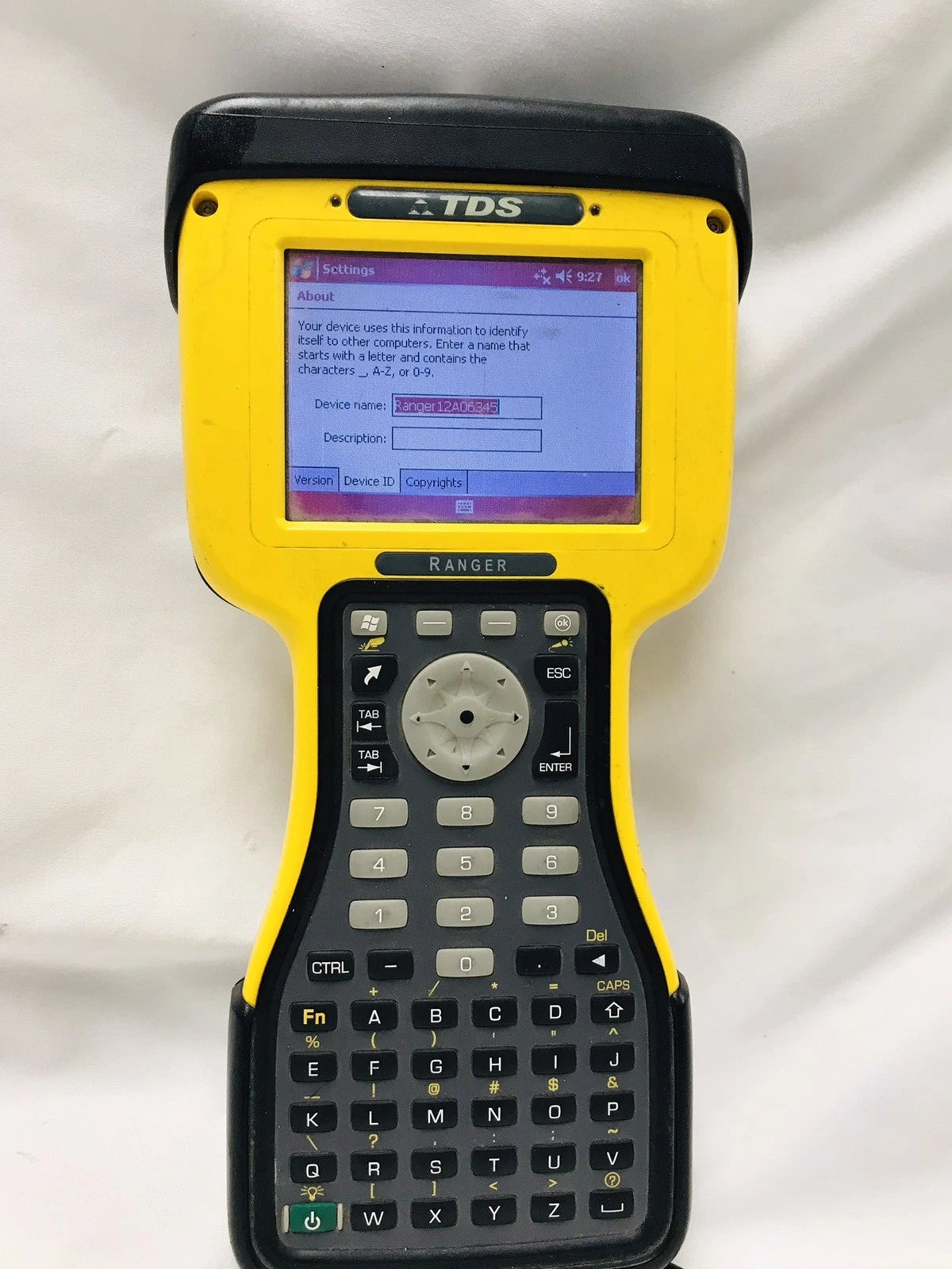 TSC 2 TDS Ranger Survey Controller Data Collector Survey Pro 4.11