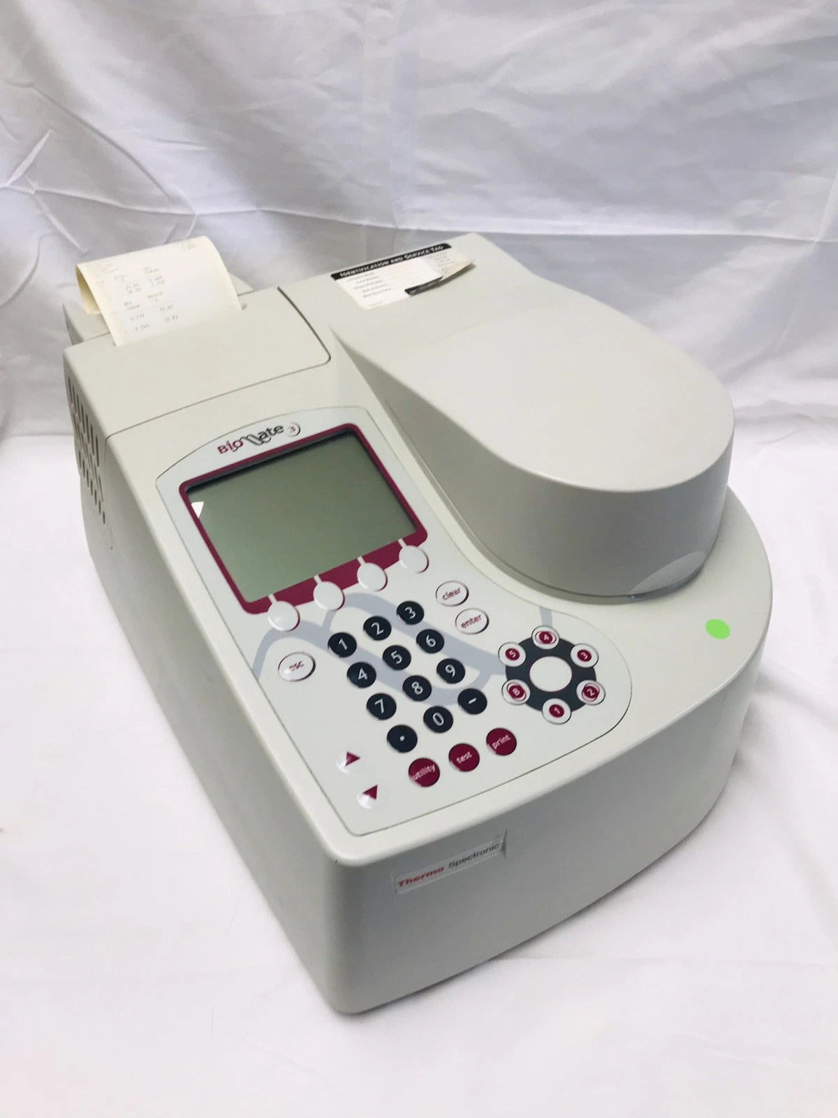 Thermo Scientific Biomate 3 UV Visable Spectrophotometer 335905P w/ Printer