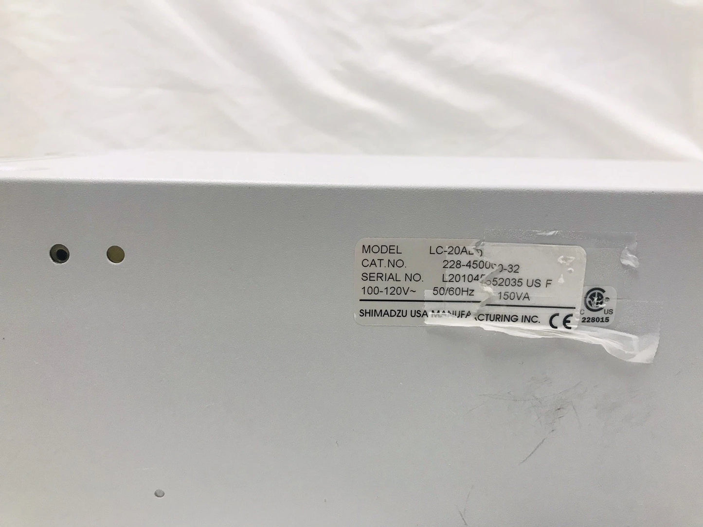 Shimadzu LC-20AD UFLC Pump 228-45000-32 Prominence Liquid Chromatograph