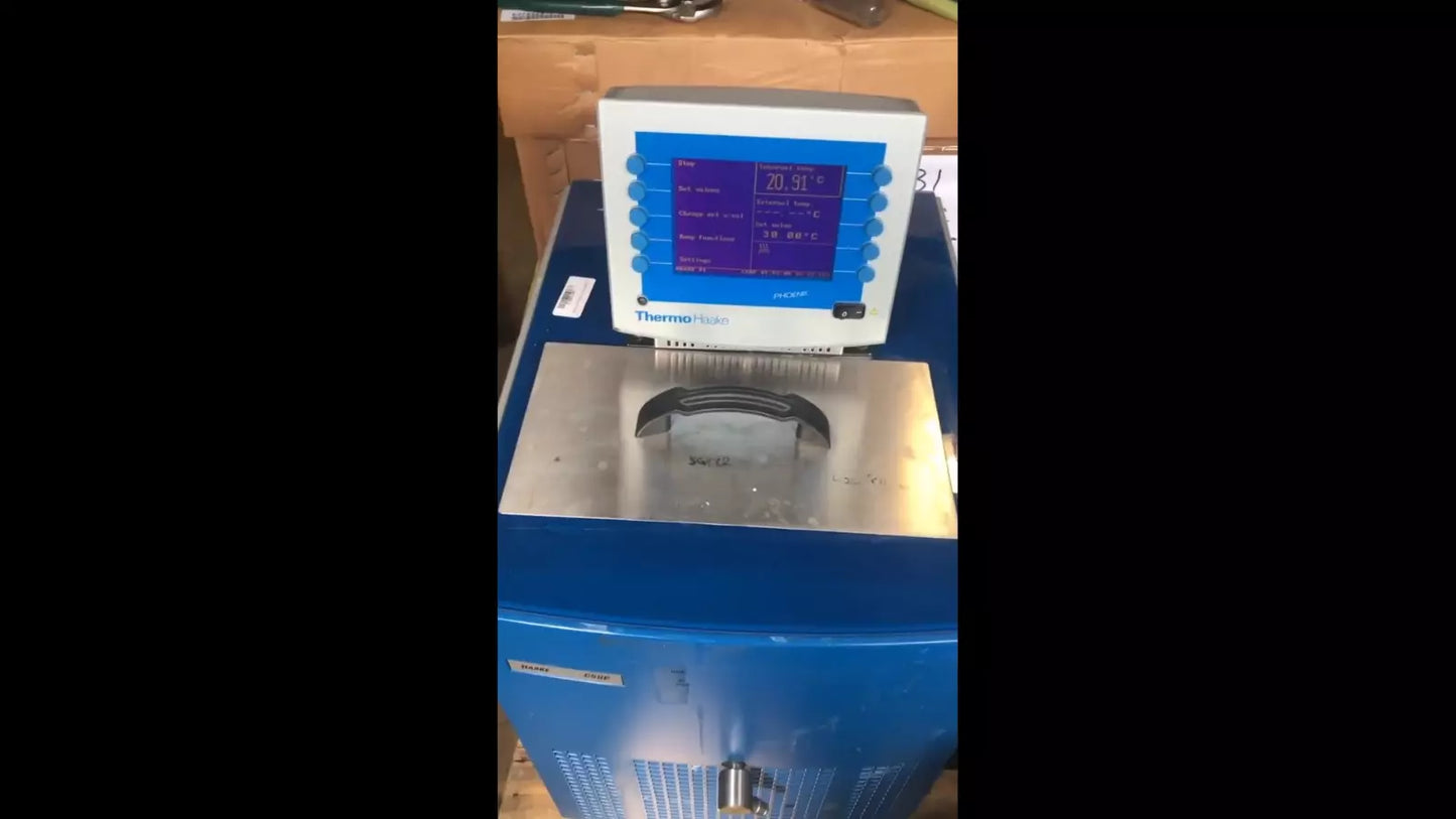Thermo Haake C50P Recirculating Chiller Heater Phoenix Controller warranty