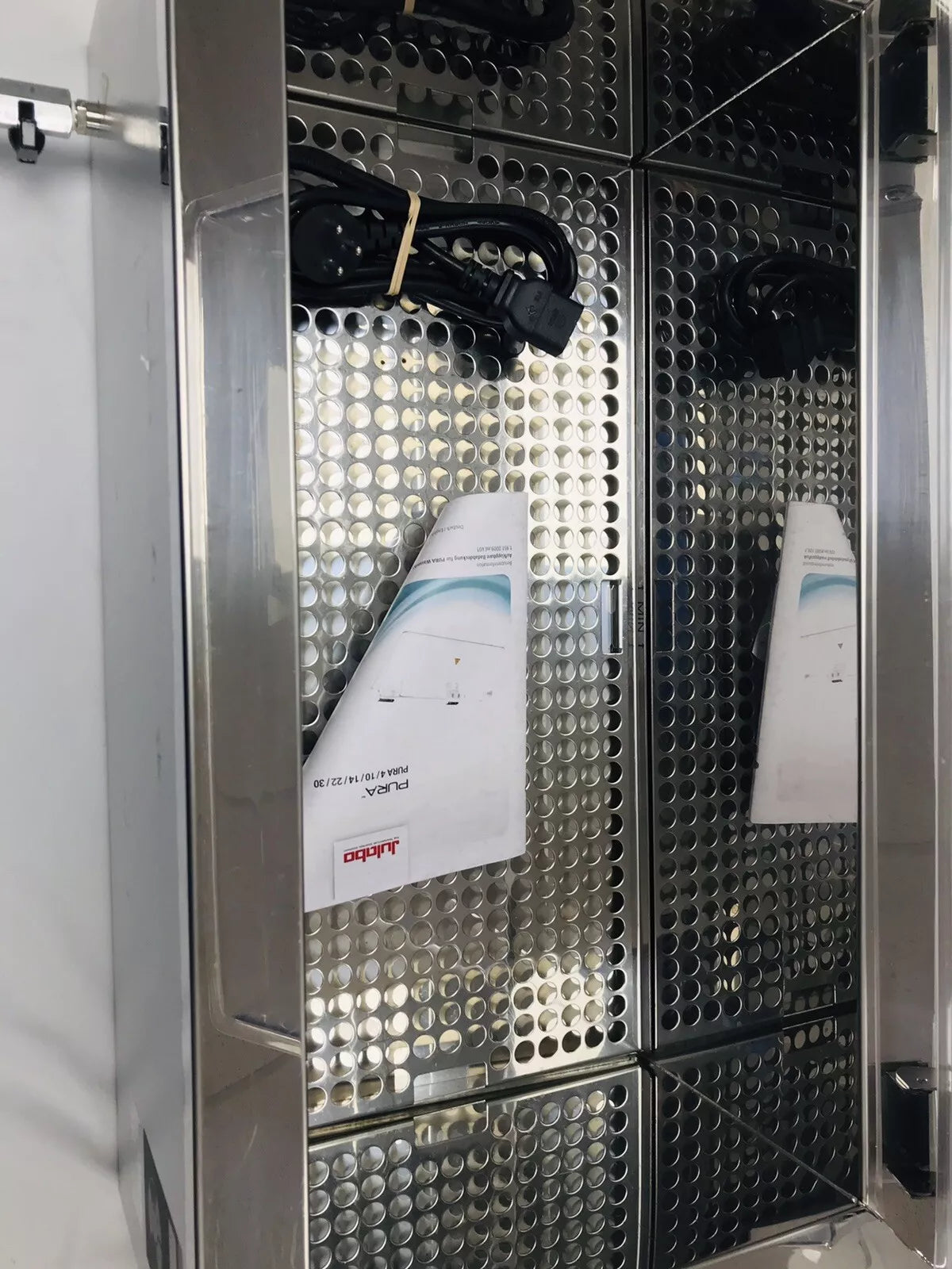 Julabo PURA 22 Water Bath W/ Lift up Cover & Test Tube Rack 20002866 230v Tested