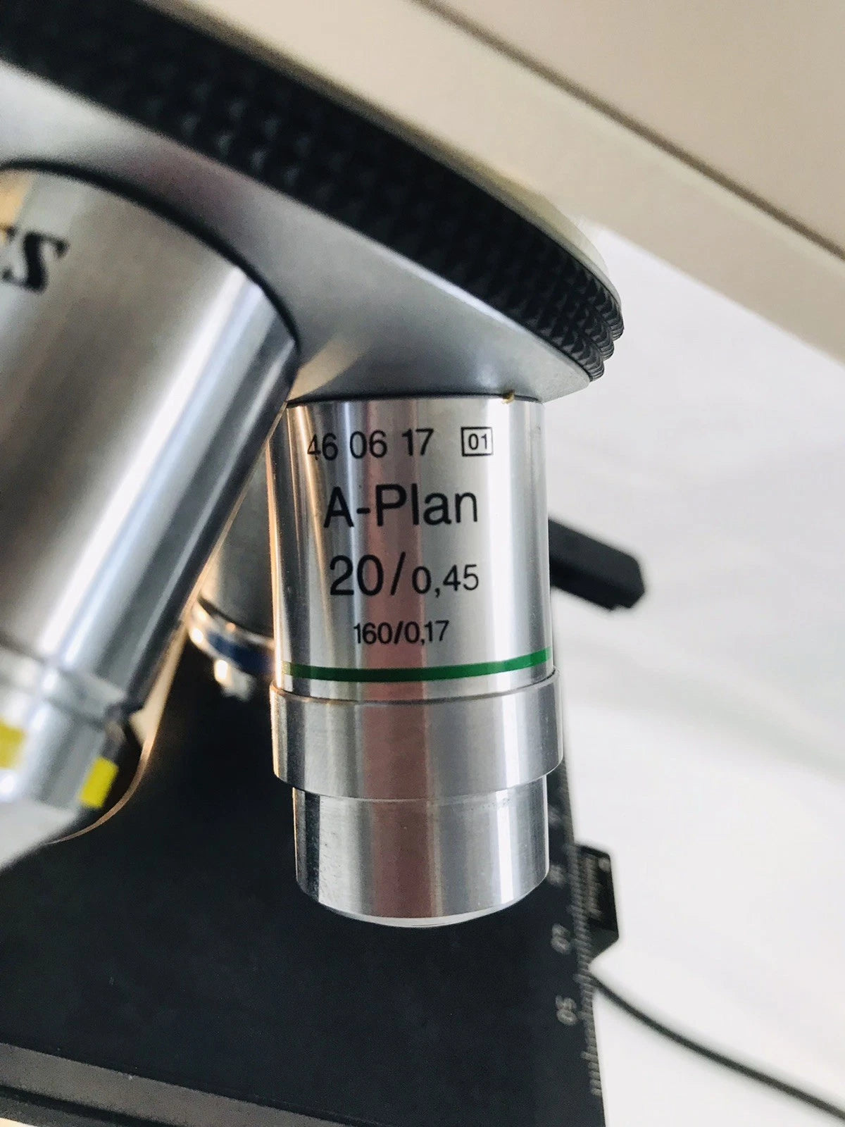 Carl Zeiss Standard 25 ICS 10x/20 Eye Pieces 5x A-Plan Objectives Trinocular