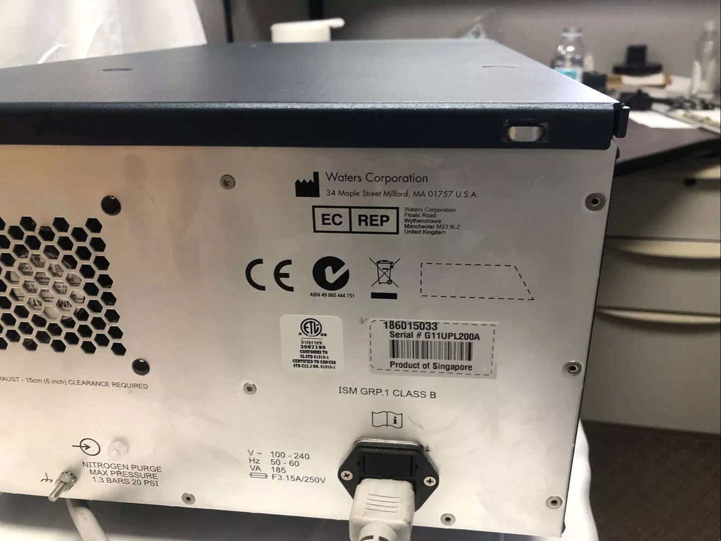 Waters Acquity UPLC/MS PDA eLambda eλ Photodiode Array Detector UV/VIS 190-800nm