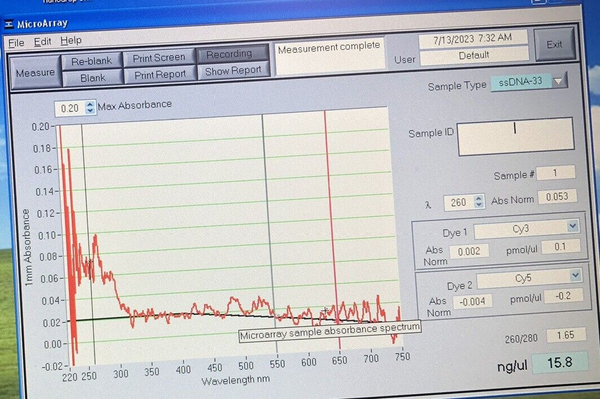 ND-1000 NanoDrop UV/VIS Spectrophotometer Tested Working Video Warranty