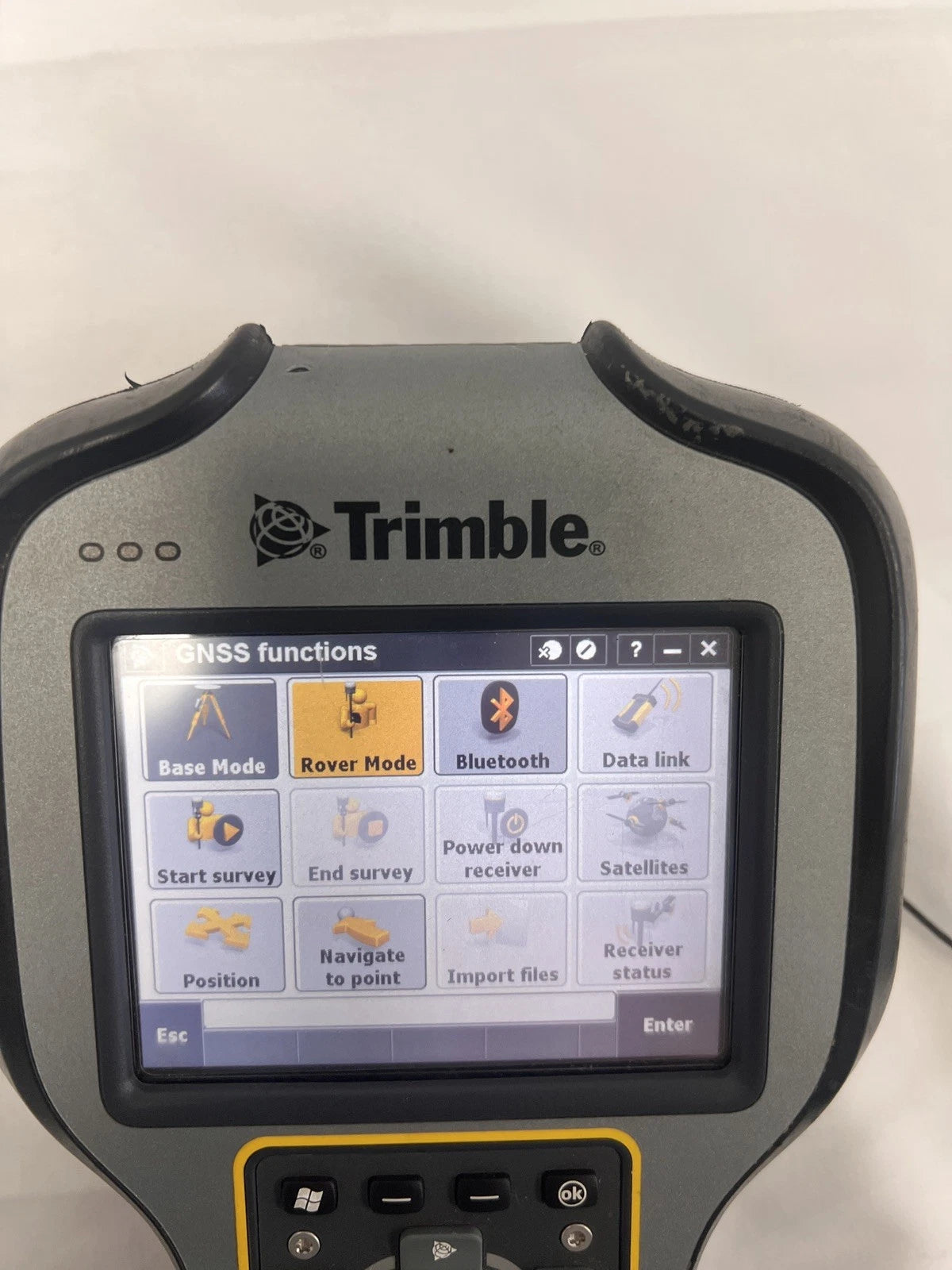 Trimble TSC3 Survey Controller Access 2015.22 General Survey Tested Working Power Supply Working
