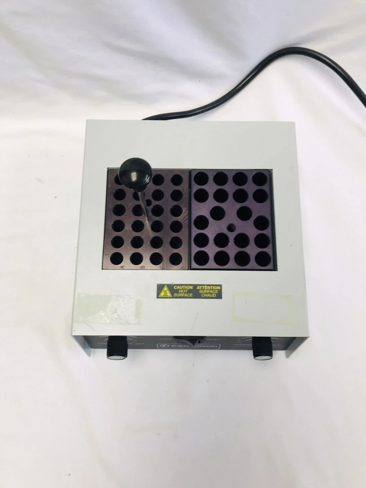 Fisher Scientific Dry Bath Incubator Dual Heat Block 11-718-2 + 2x Heat Blocks