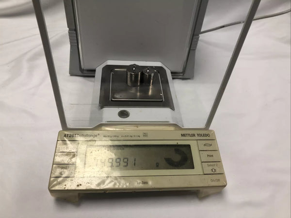 Mettler Toledo AT261 DeltaRange Analytical Balance d= 0.1 mg Tested Scale only video