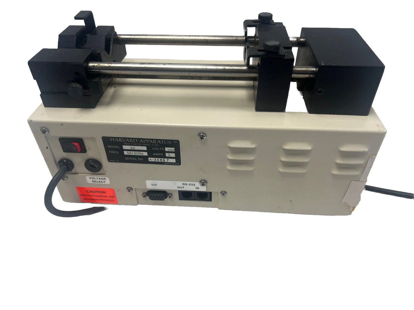 Harvard Apparatus 44 Programmable Infuse / Withdrawal Syringe Pump