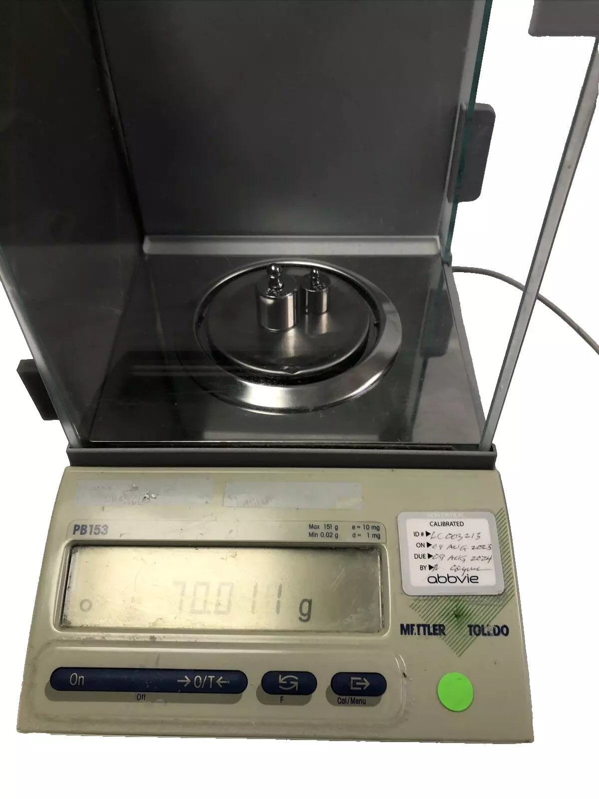 Mettler Toledo Pb153 Balance SCALE tested working video NO Power Supply