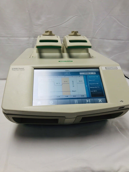 Bio-Rad C1000 Digital Touch PCR Thermal Cycler Dual 48 Well Fast Block