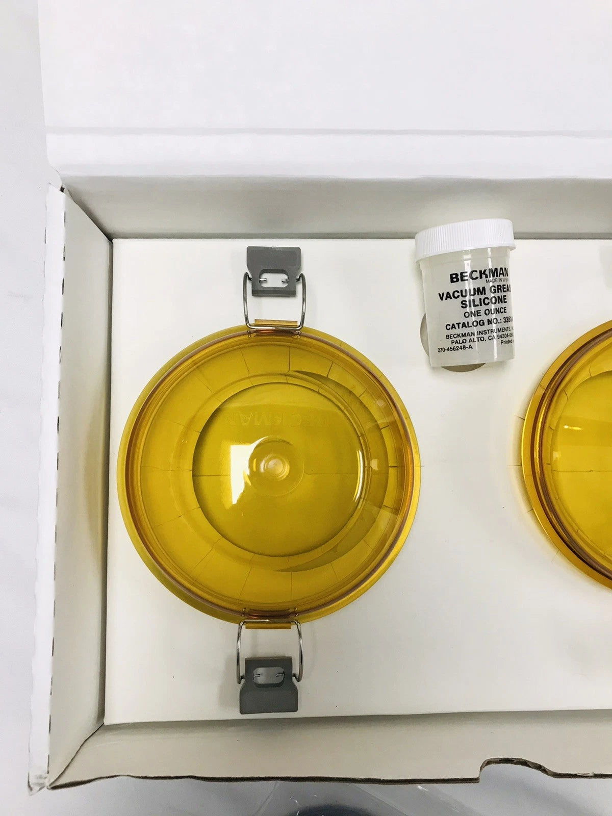 New Beckman Coulter REF 360585 Bucket Cover Set For GH 3.8 Rotor