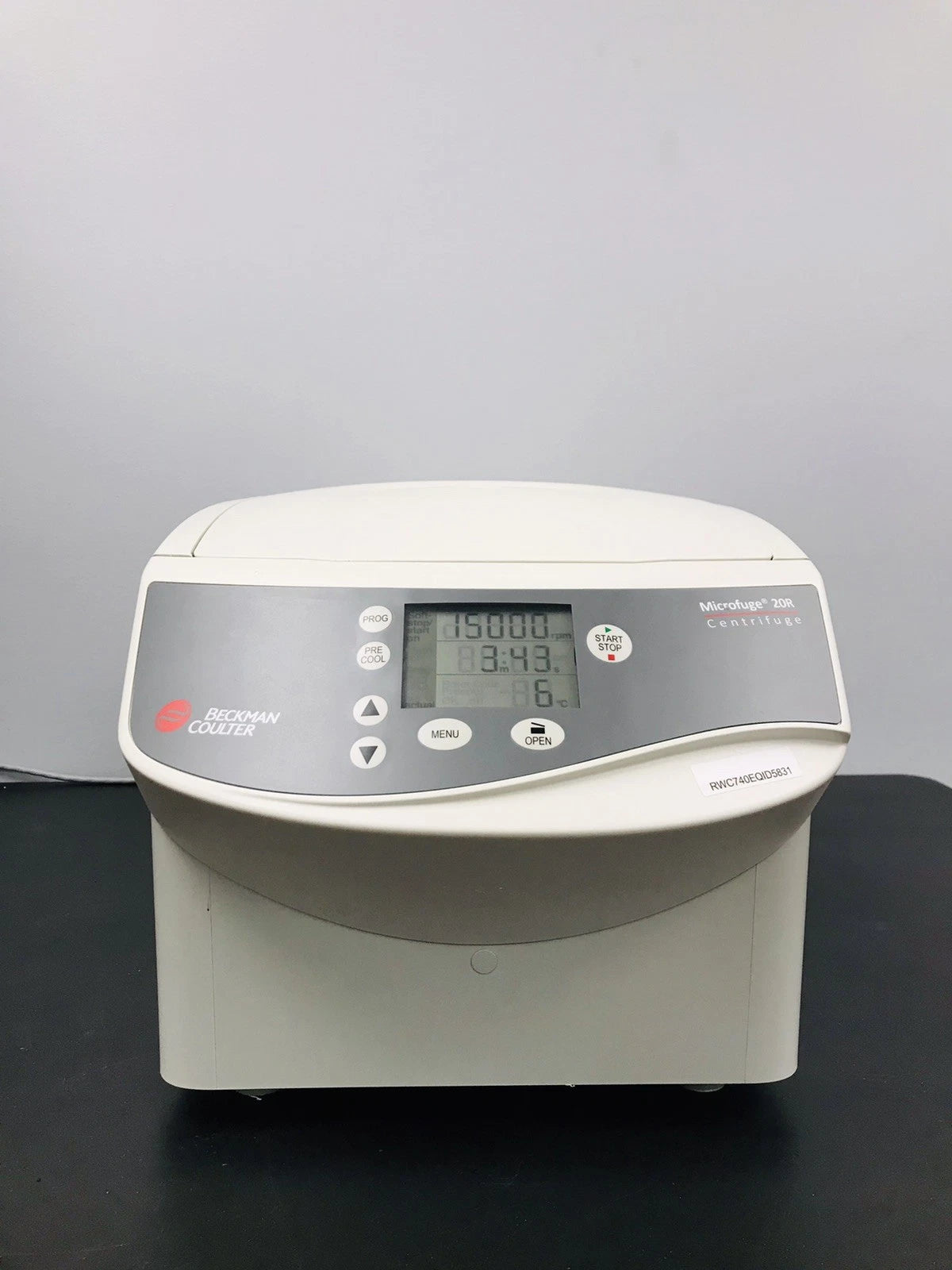 Beckman Coulter Refrigerated Microfuge 20R with Rotor W/Lid Tested Video B31612