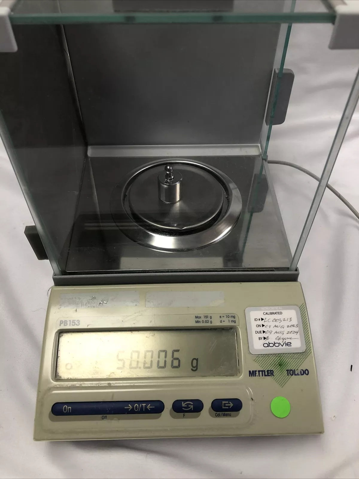 Mettler Toledo Pb153 Balance SCALE tested working video NO Power Supply