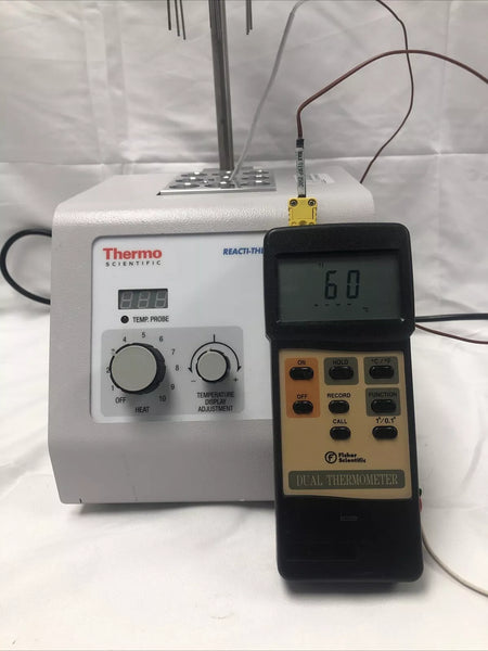 Thermo Scientific Reacti-Therm I #TS-18822 W/ Reacti-Vap I TC-18825 Tube Block