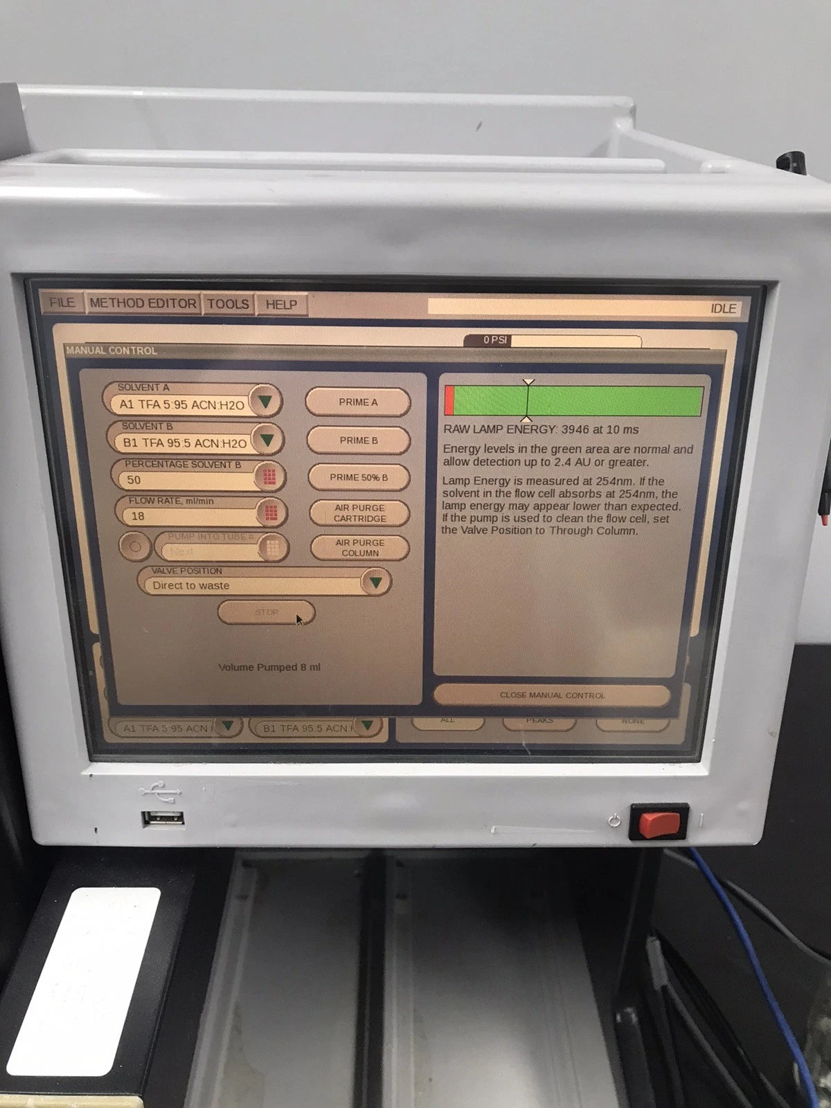 Teledyne Isco CombiFlash Rf 200 Automated Flash Chromatography 625230012