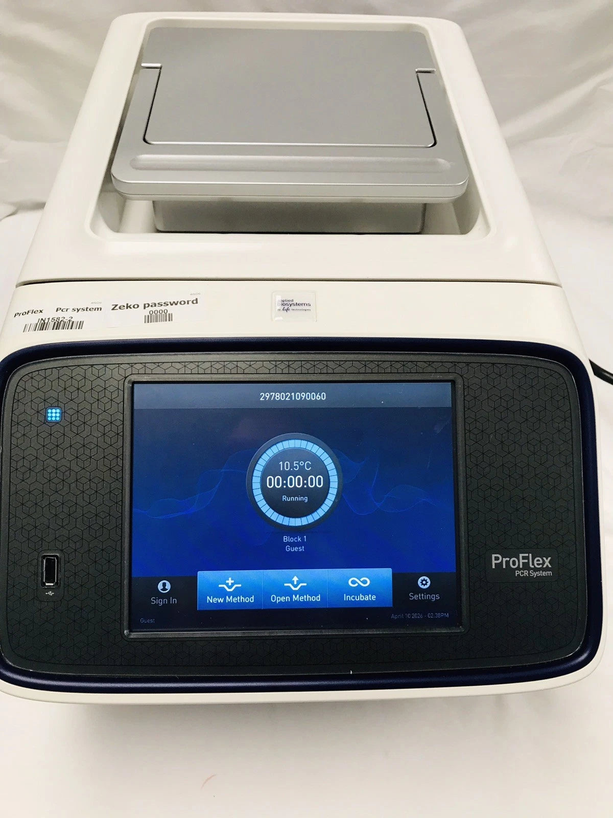 ABI Applied Biosystems Pro Flex PCR Thermocycler Base 96 Well Block