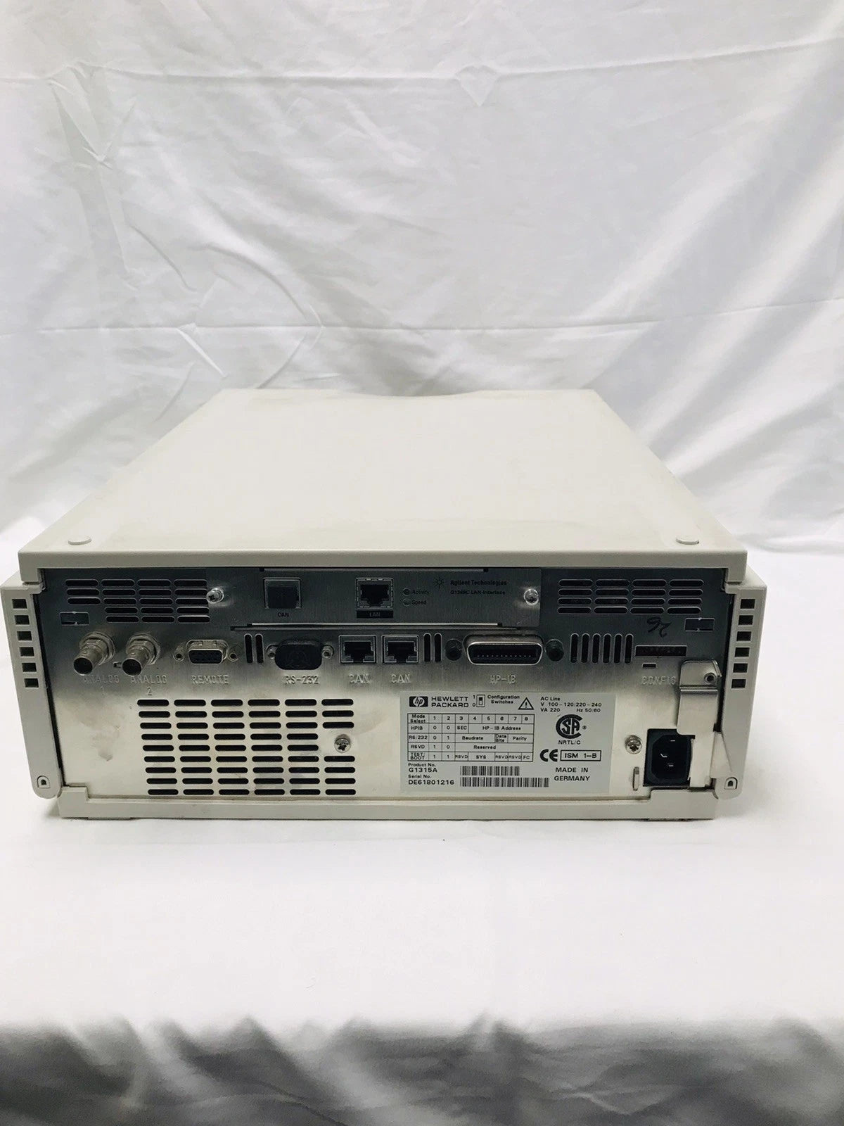 Agilent G1315A HP 1100 Series DAD Diode Array Detector HPLC Liquid Chromatograph