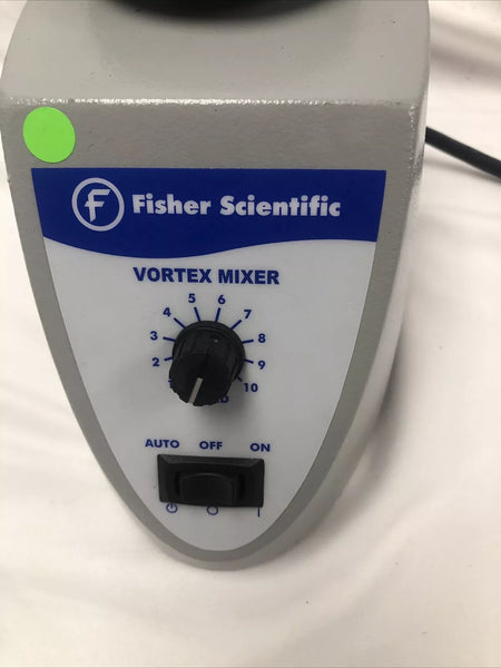 Fisher Scientific Standard Vortex Mixer 3" Platform Flat Top 02215365 Working